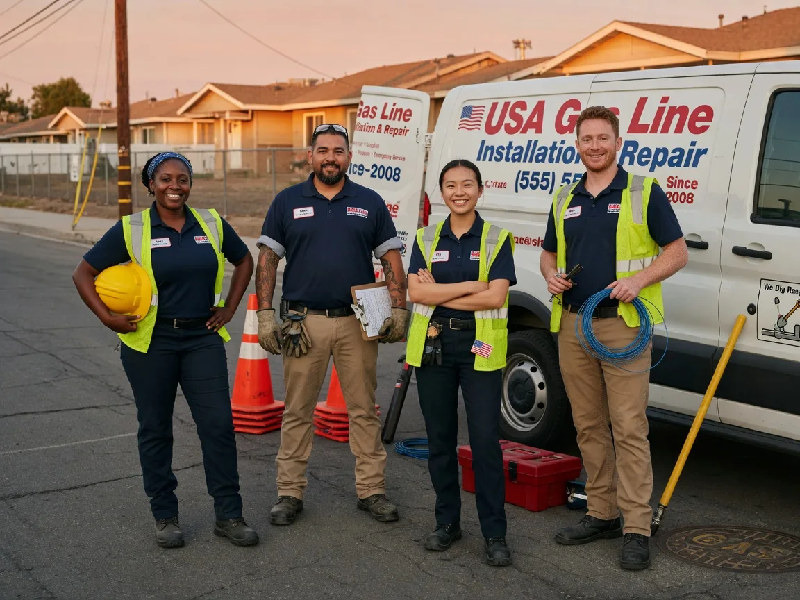 Gas Line Installation company in Mexia, TX
